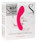 mini vibro swan 12cm rose 1