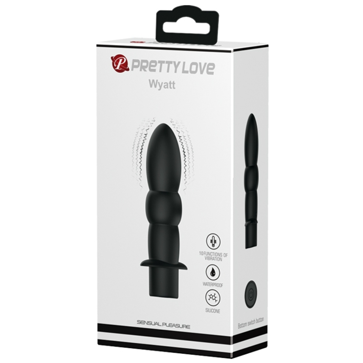 mini vibro wyatt pretty love 115 x 27 cm noir 1