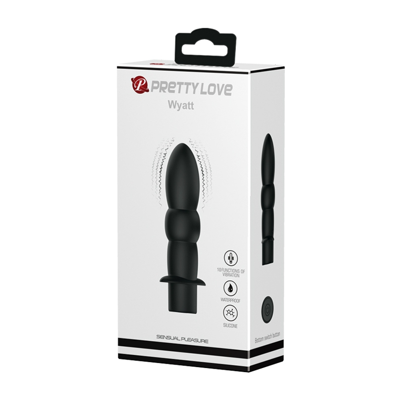 mini vibro wyatt pretty love 115 x 27 cm noir 1
