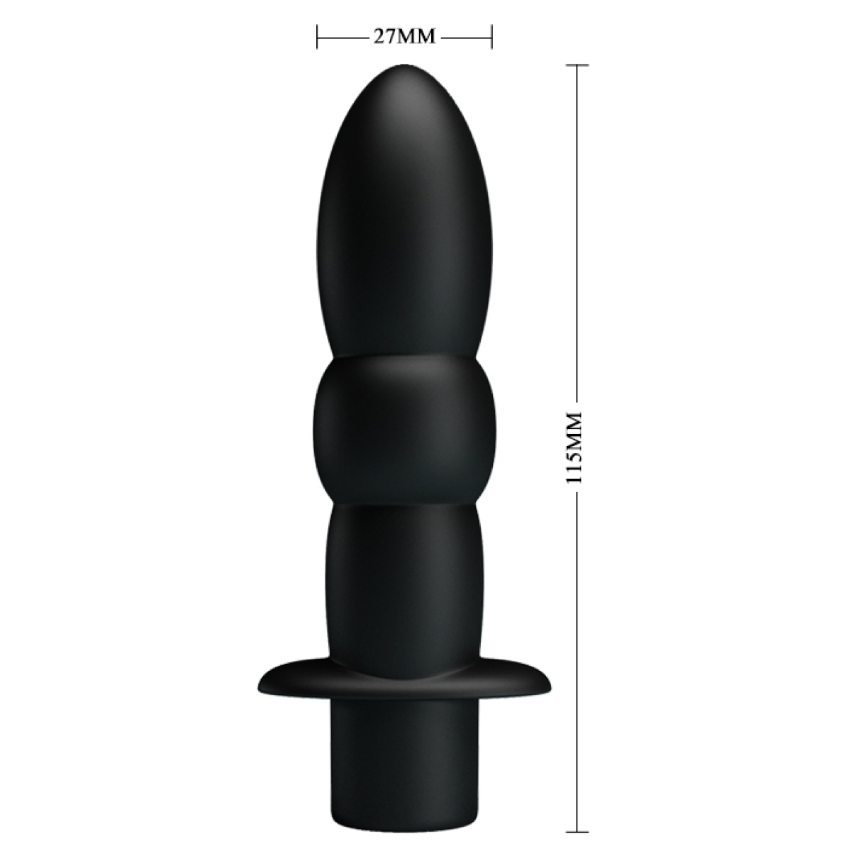 mini vibro wyatt pretty love 115 x 27 cm noir 8
