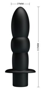 mini vibro wyatt pretty love 115 x 27 cm noir 8