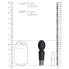 mini wand brilliant 12cm noir 3