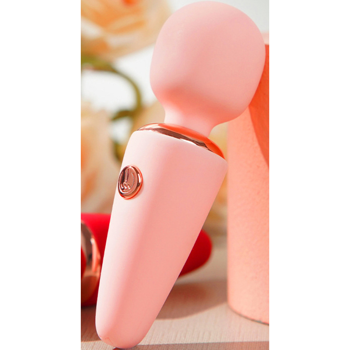 mini wand creamy vibes 10 cm tete 30 mm rose 1