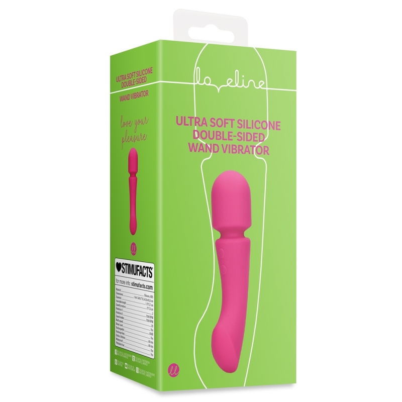 mini wand double side 16 cm rose 1