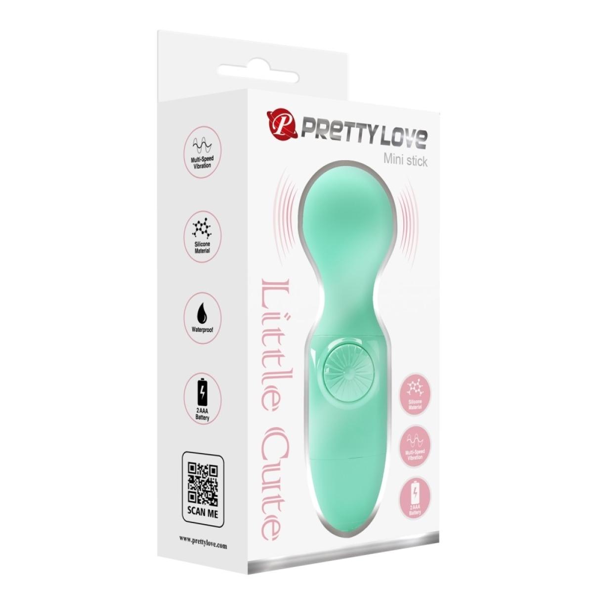 mini wand little cute pretty love 12cm vert 1