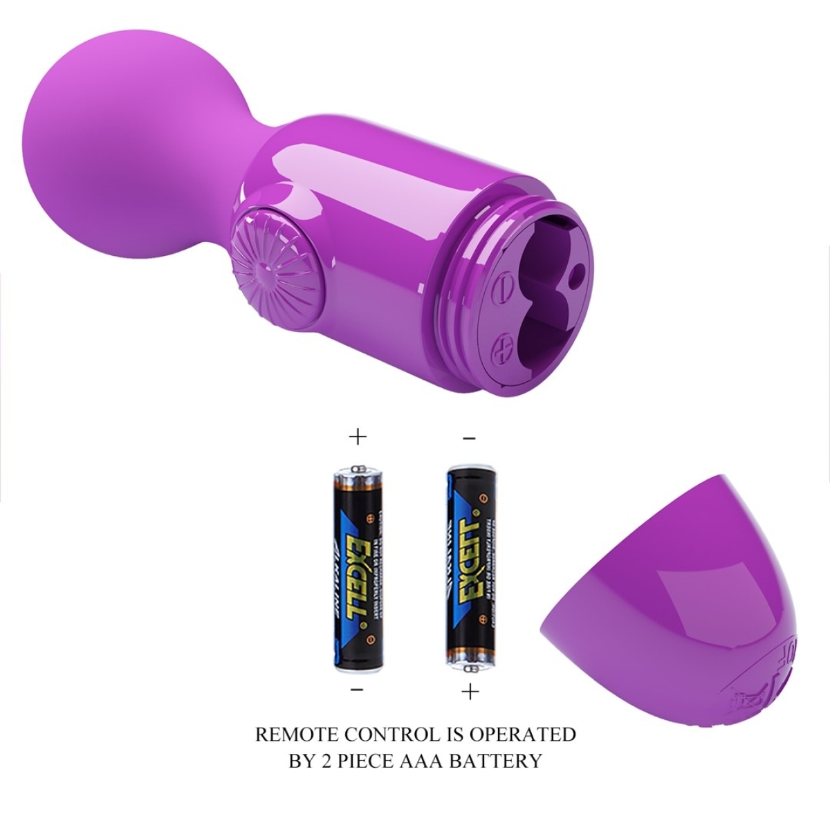 mini wand little cute pretty love violet 12cm 6