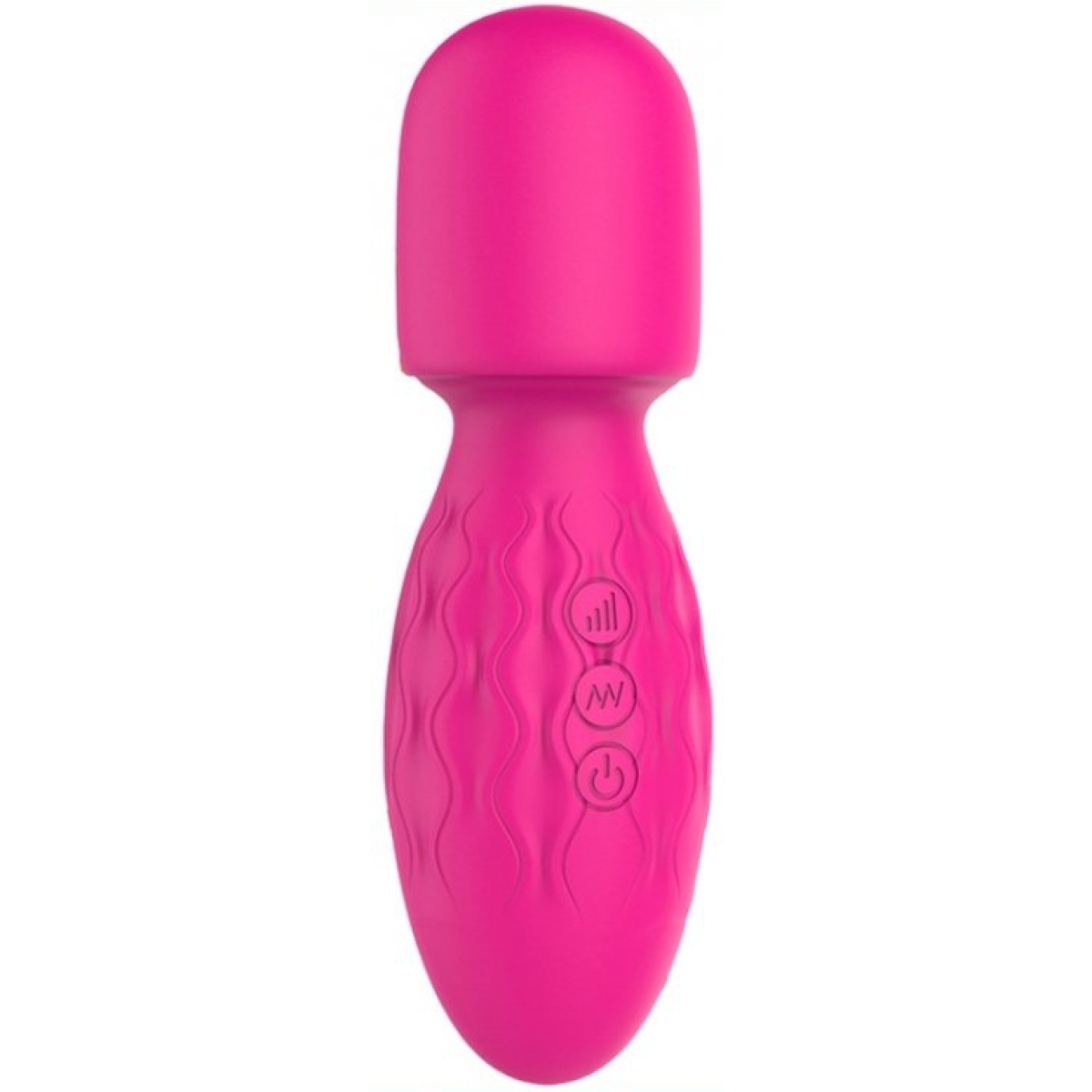 mini wand power magic 15cm tete 42mm rose