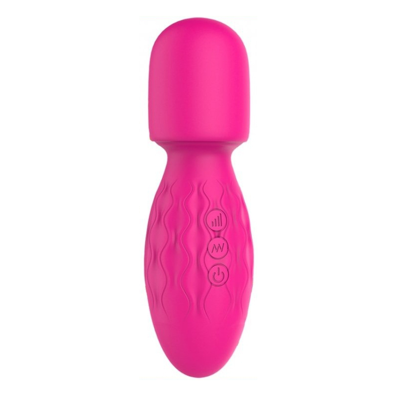 mini wand power magic 15cm tete 42mm rose
