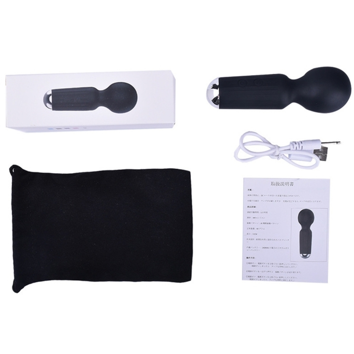 mini wand touch 10cm noir 4