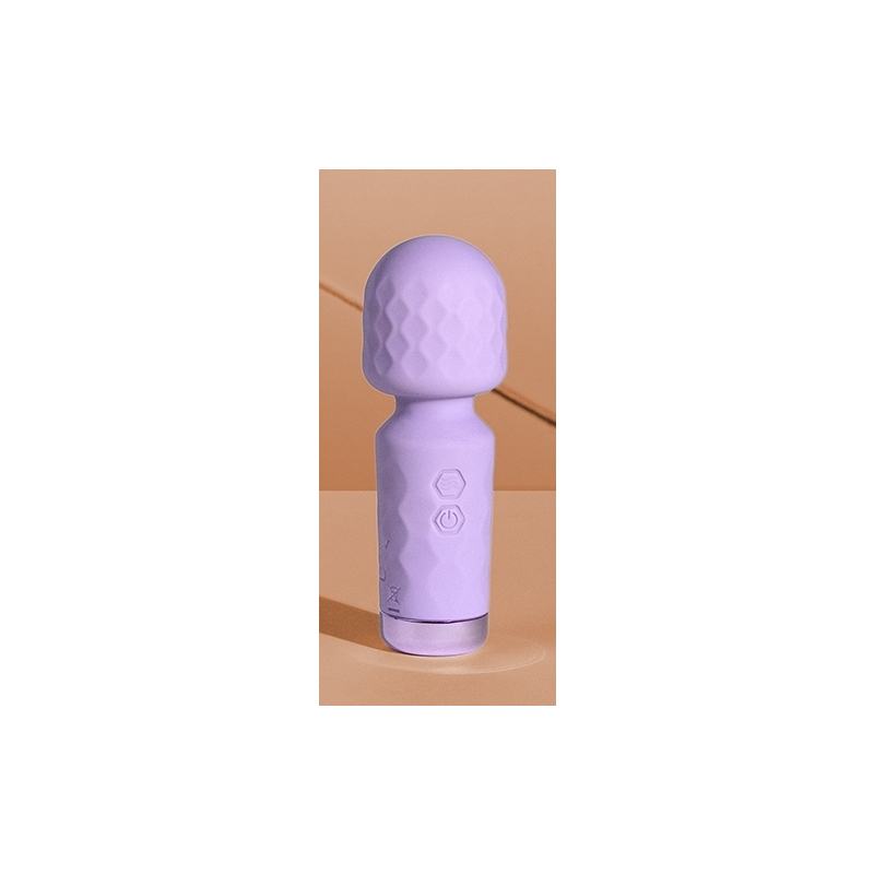 mini wand vibrator loveline 12 cm violet 4