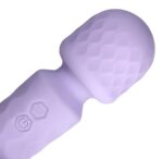 mini wand vibrator loveline 12 cm violet 5