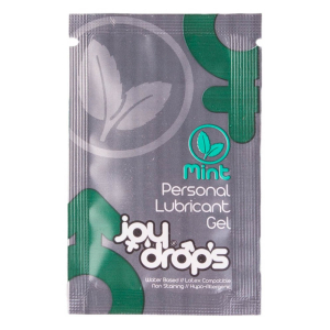 mint personal lubricant gel 5ml sachet