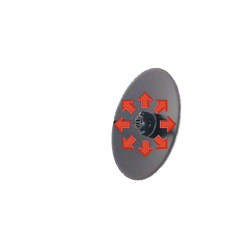 miroir pour sling portatif metal diam 40 incassable 6