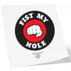 mister b temporary tattoo fist my hole 1