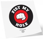 mister b temporary tattoo fist my hole 1