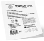 mister b temporary tattoo fist my hole 2