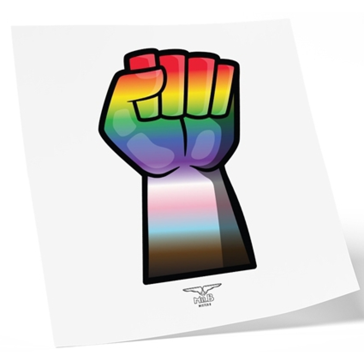 mister b temporary tattoo gay force 1