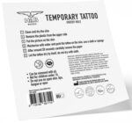 mister b temporary tattoo greedy hole 2