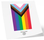 mister b temporary tattoo pride flag 1