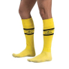 mister b urban football socks with pocket yellow 2