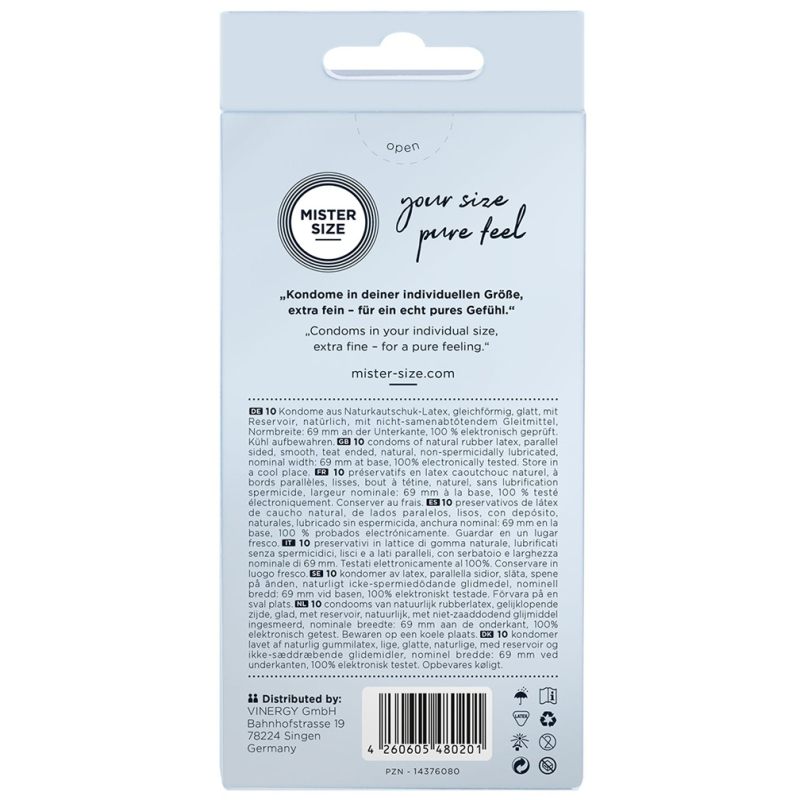 mister size pure feel 69 mm 10 pack 1
