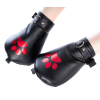 mitaines dog paw noir rouge 2