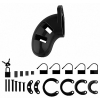 model 01 chastity 35 cock cage black 2