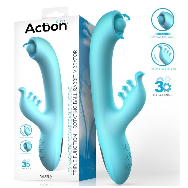 murly soft massaging ball 360 con vibracin doble 3 motores 13