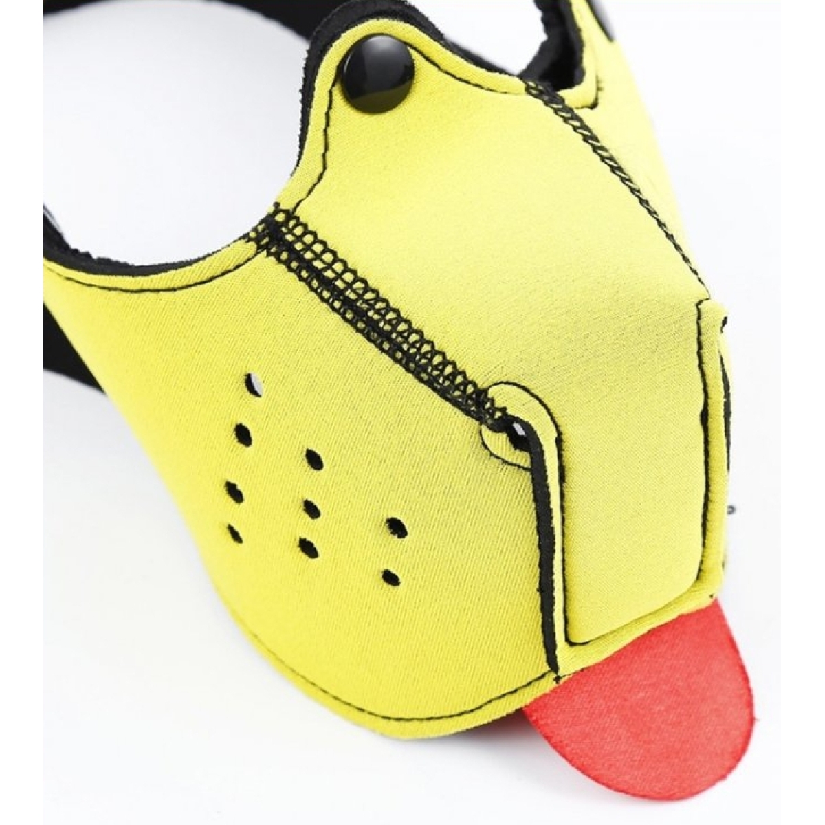 museau langue neoprene puppy jaune 1