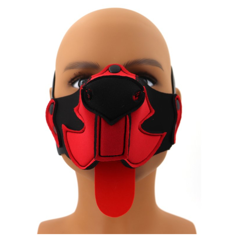 museau puppy muz noir rouge 1