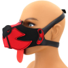 museau puppy muz noir rouge
