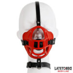 museliere avec baillon boule muzzgag rouge 1