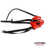 museliere avec baillon boule muzzgag rouge 8