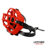museliere avec baillon boule muzzgag rouge 9