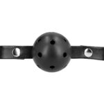 museliere avec baillon boule muzzle gag noire 7
