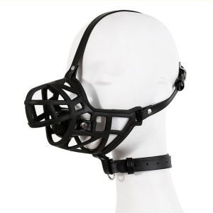 museliere sm muzzle strap noire