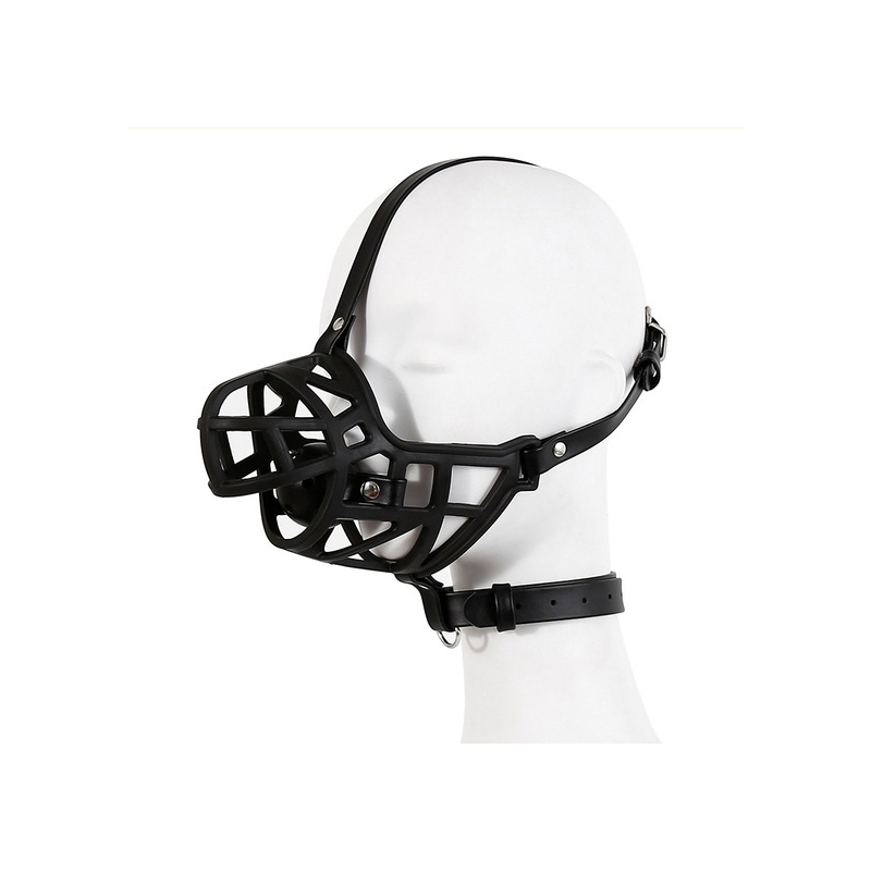 museliere sm muzzle strap noire