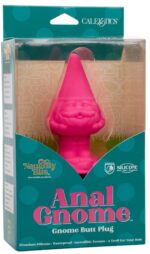 naughty bits anal gnome gnome butt plug pink 1