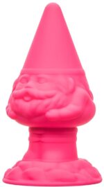 naughty bits anal gnome gnome butt plug pink 2