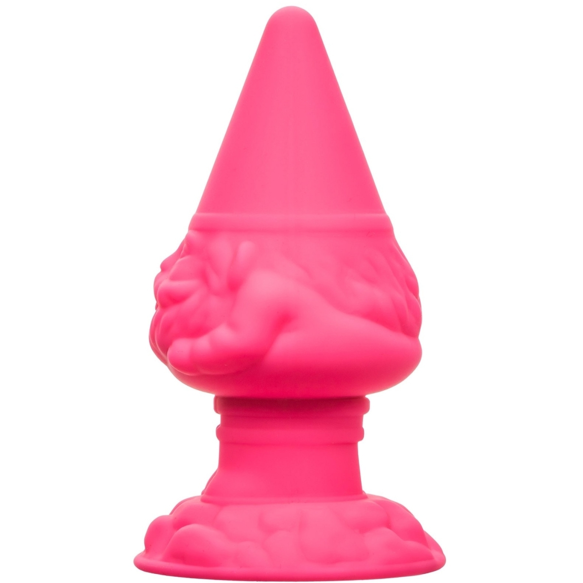 naughty bits anal gnome gnome butt plug pink 3