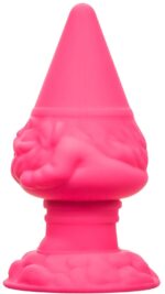 naughty bits anal gnome gnome butt plug pink 3