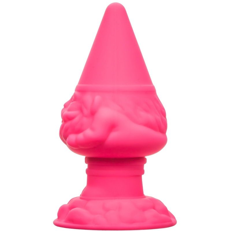 naughty bits anal gnome gnome butt plug pink 3