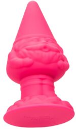 naughty bits anal gnome gnome butt plug pink 4