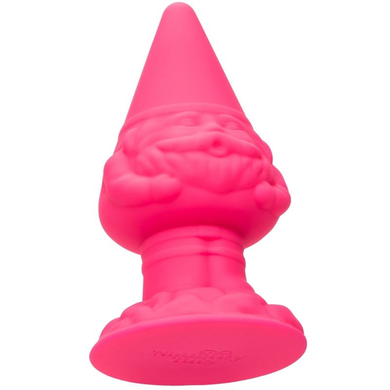 naughty bits anal gnome gnome butt plug pink 4