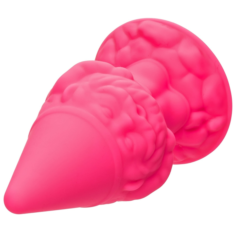 naughty bits anal gnome gnome butt plug pink 5