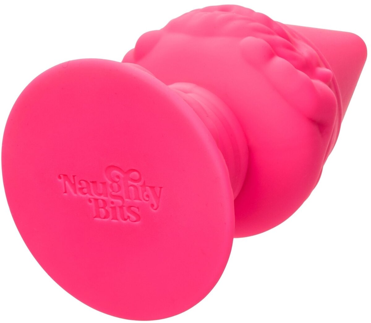 naughty bits anal gnome gnome butt plug pink 6