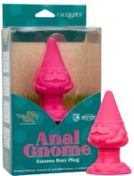 naughty bits anal gnome gnome butt plug pink 7