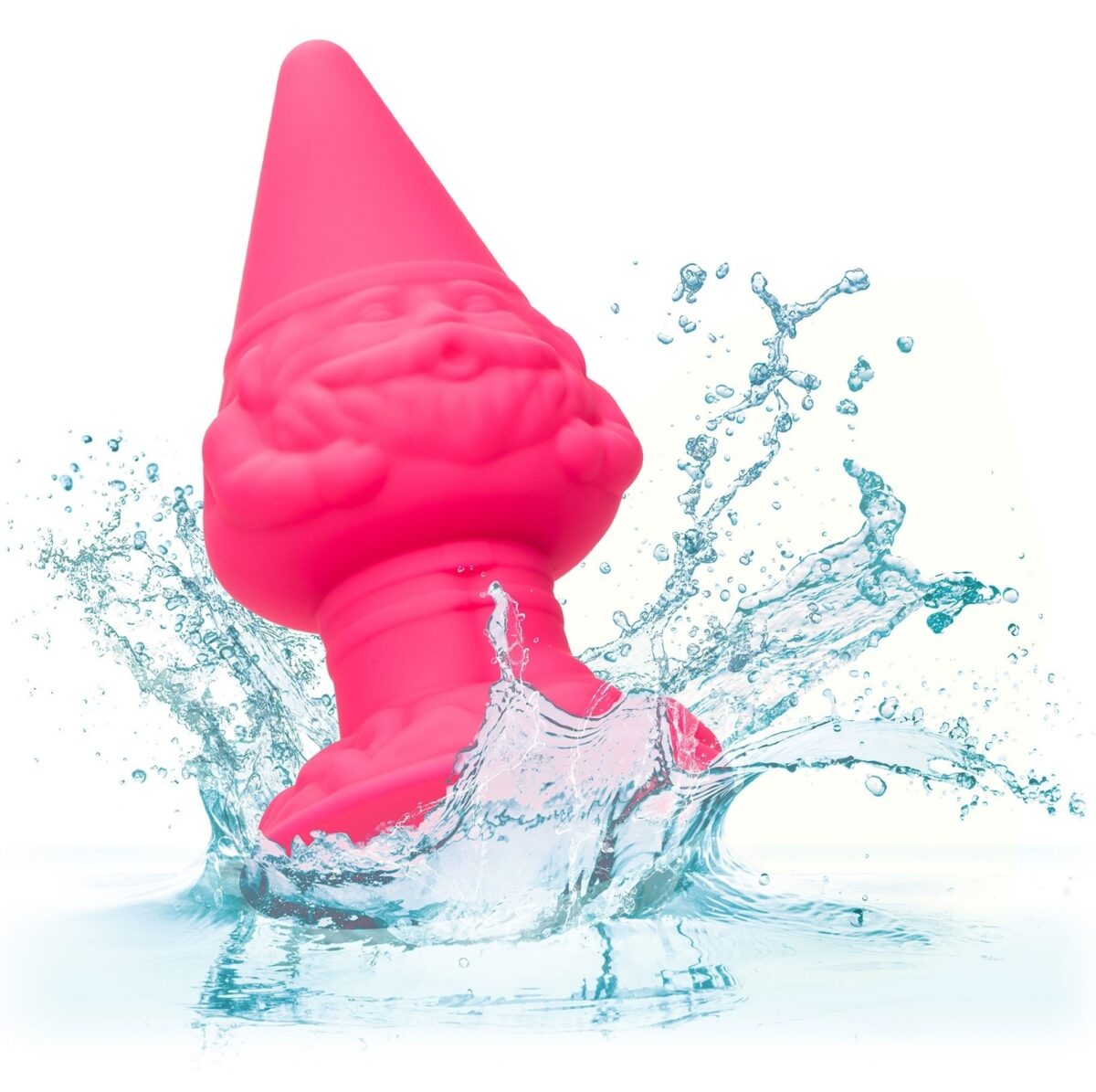 naughty bits anal gnome gnome butt plug pink 9
