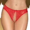 naughty valentine open panties red