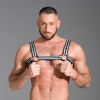 neoprene bulldog harness gray small 36 39 2